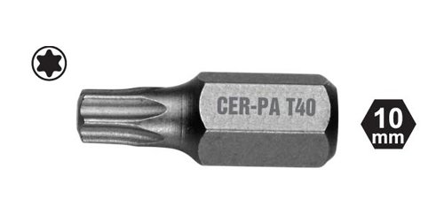 X Plus H 10 Torx  BIts T 25  x 75  mm